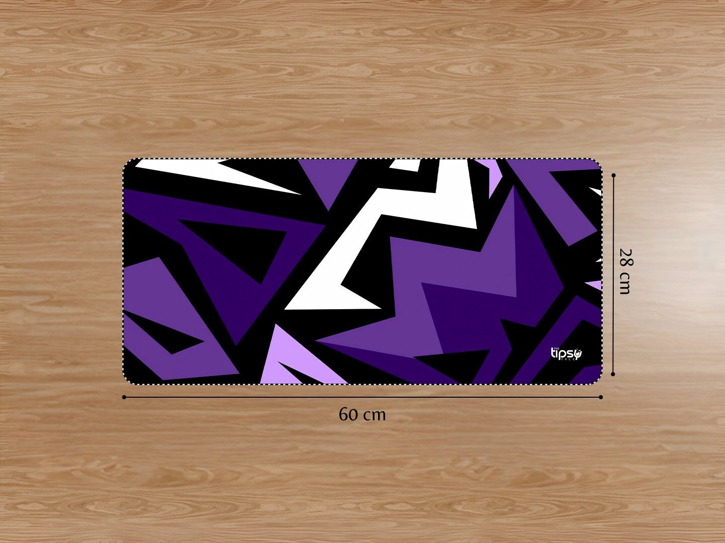 "VIOLET ABSTRACT EDITION" Gaming Mousepad Elevate Your Gaming Experience