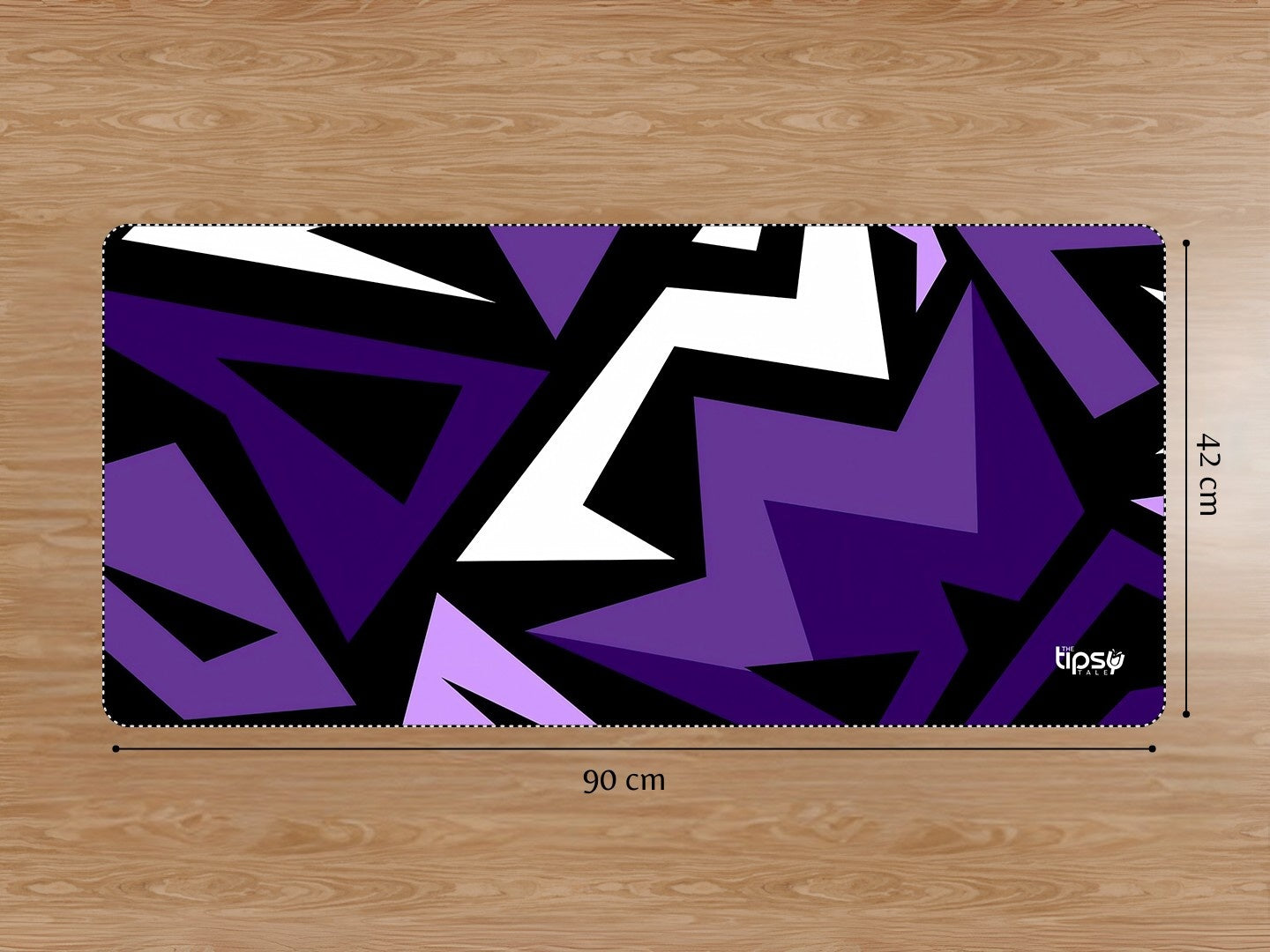 "VIOLET ABSTRACT EDITION" Gaming Mousepad Elevate Your Gaming Experience