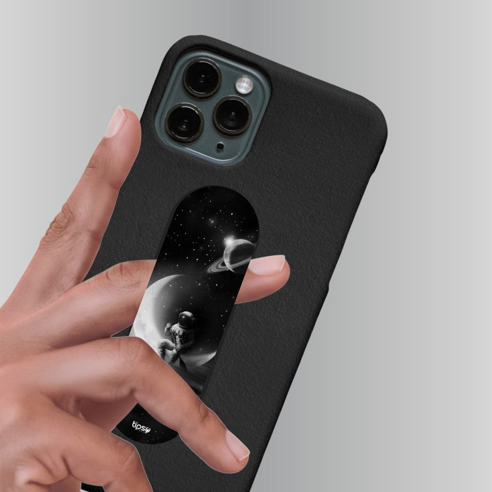 "Over The Moon" Phone Grip Slider Anti-Slip Stand and Holder