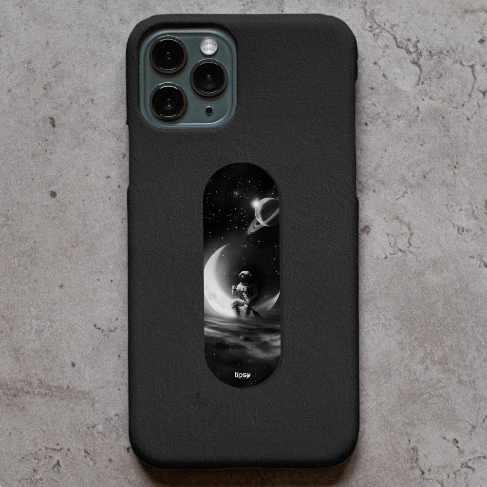 "Over The Moon" Phone Grip Slider Anti-Slip Stand and Holder