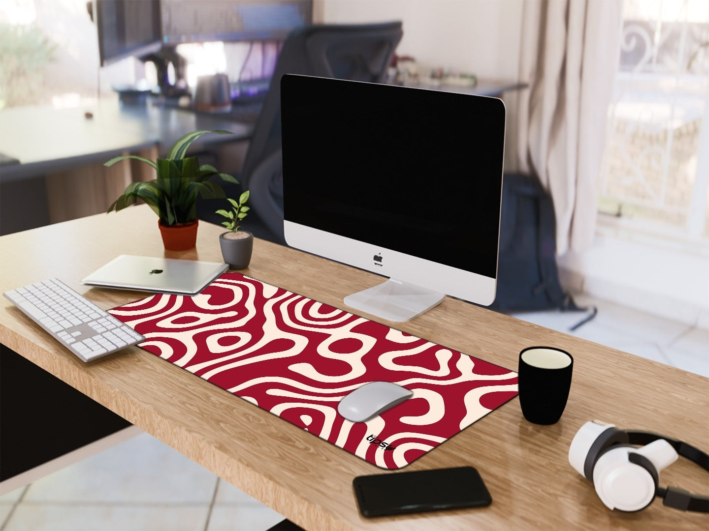 "ILLUSION ABSTRACT" Gaming Mousepad Elevate Your Gaming Experience