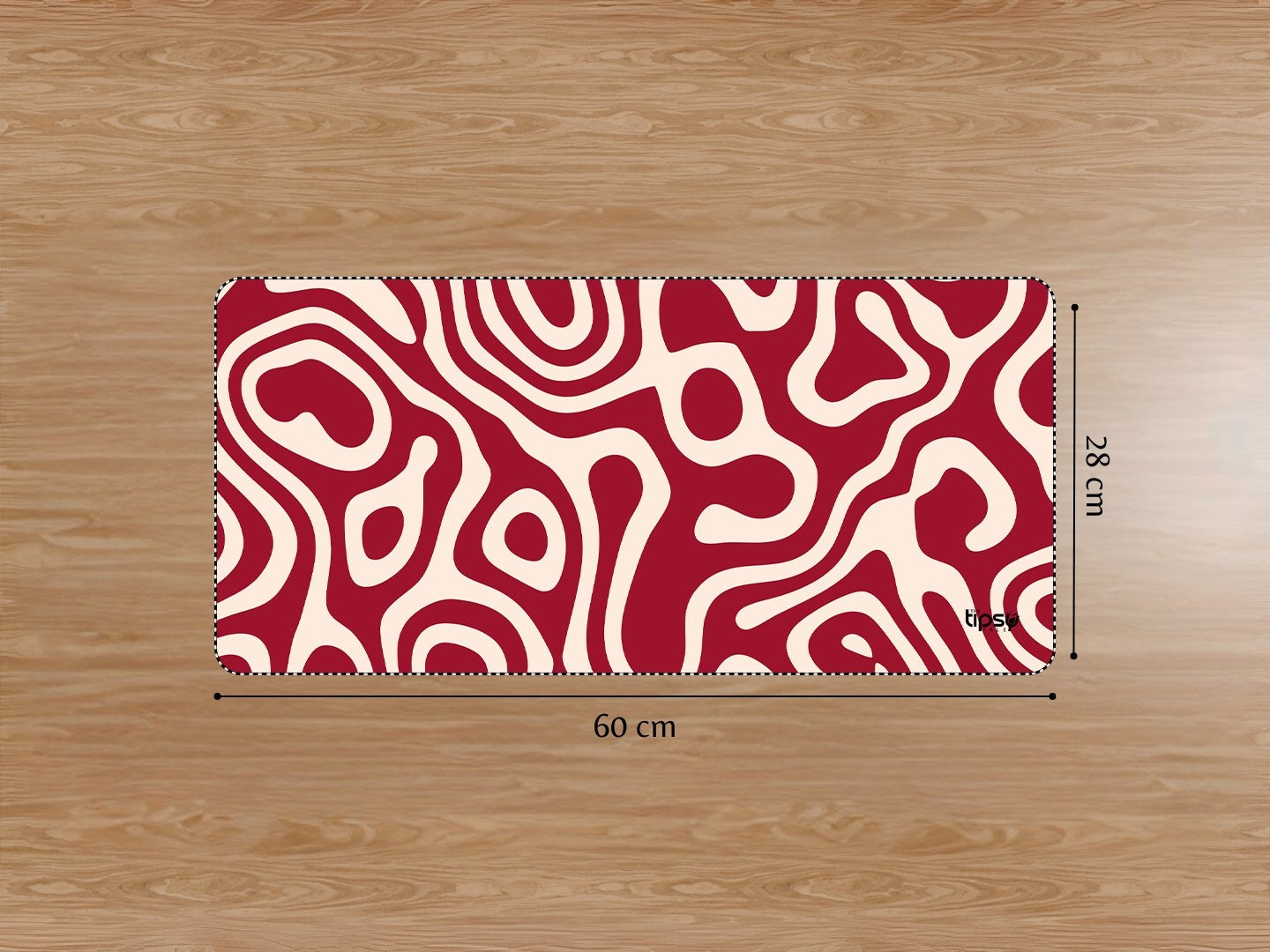 "ILLUSION ABSTRACT" Gaming Mousepad Elevate Your Gaming Experience