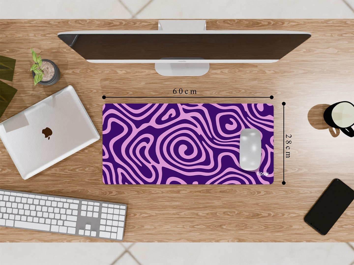 "HALLUCINATION " Gaming Mousepad Elevate Your Gaming Experience
