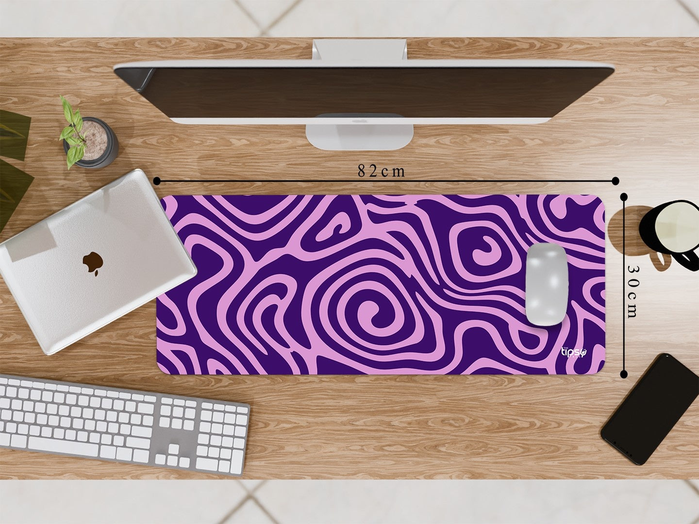 "HALLUCINATION " Gaming Mousepad Elevate Your Gaming Experience