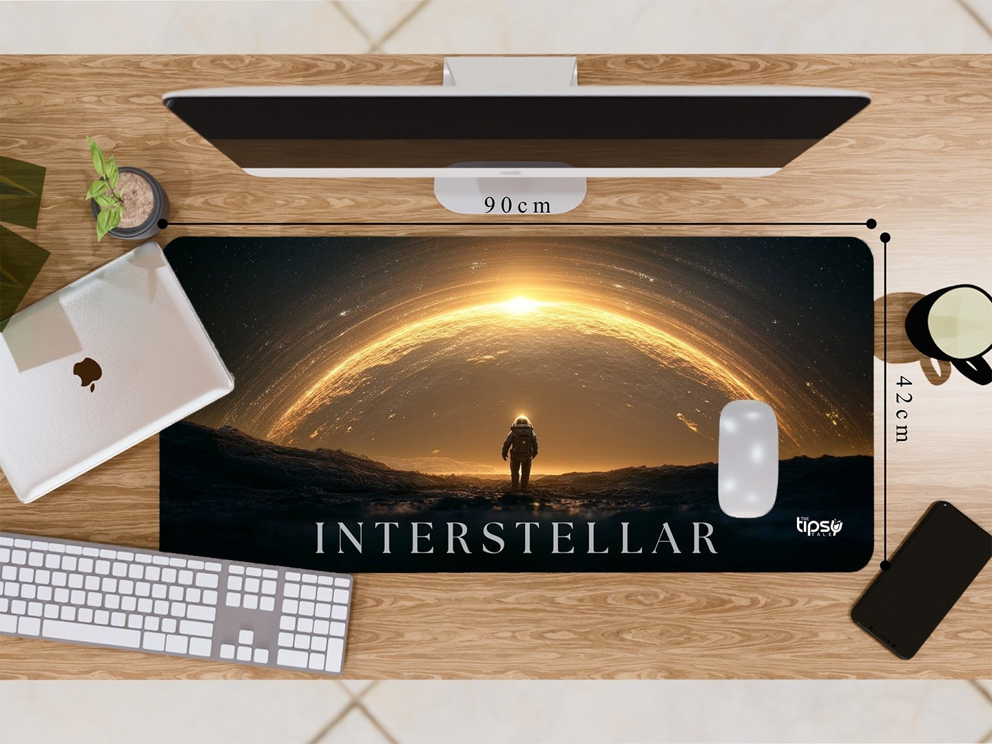 "INTERSTELLAR - LIFE TIME EXPERIENCE " Gaming Mousepad Elevate Your Gaming Experience