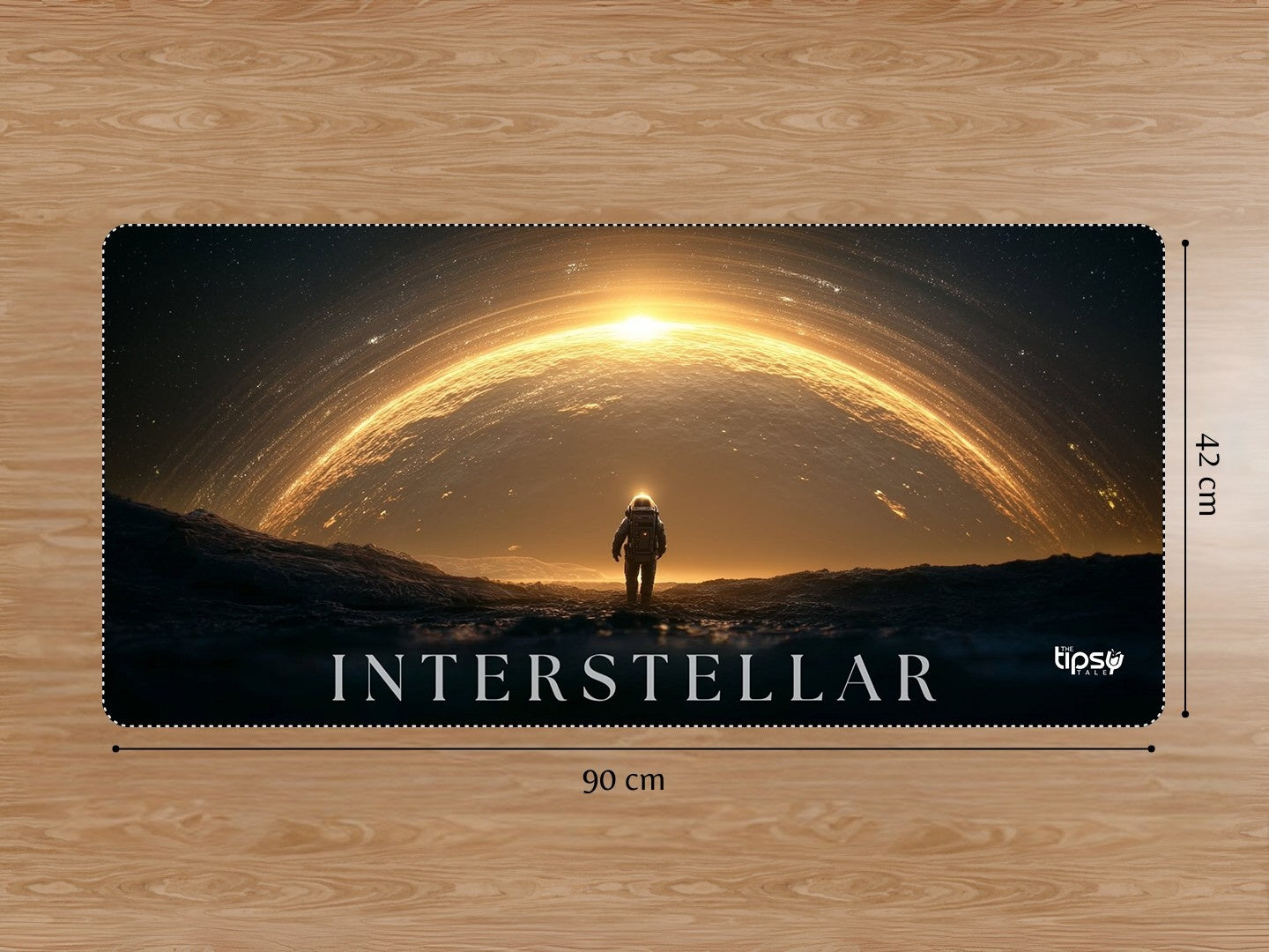 "INTERSTELLAR - LIFE TIME EXPERIENCE " Gaming Mousepad Elevate Your Gaming Experience