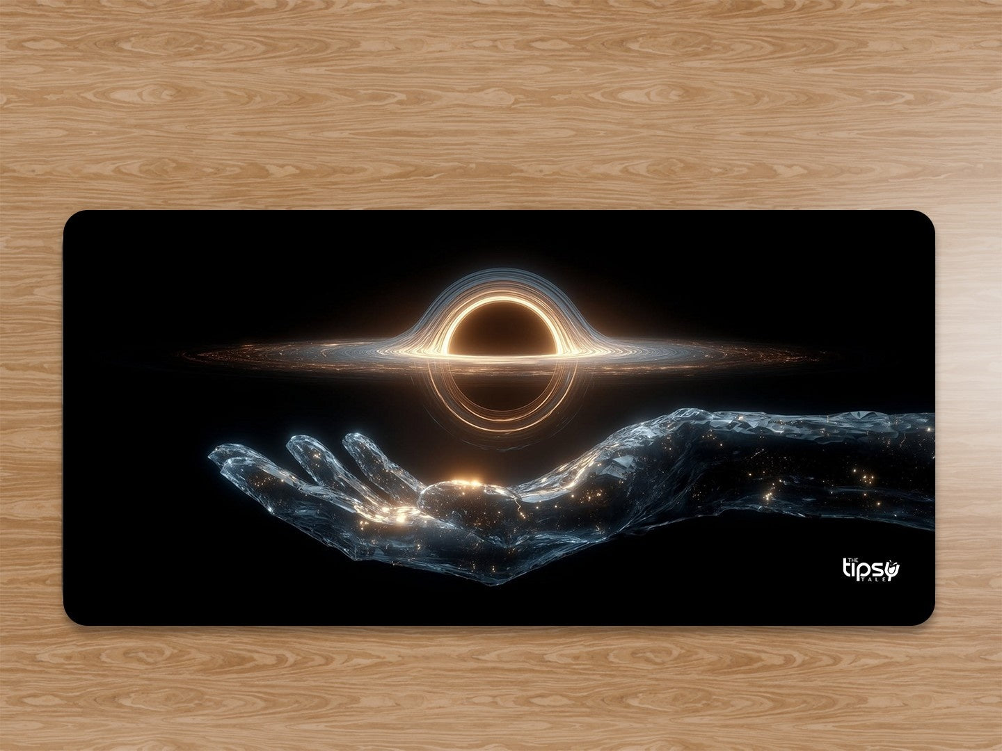 " BLACK HOLE - INTERSETELLAR" Gaming Mousepad Elevate Your Gaming Experience