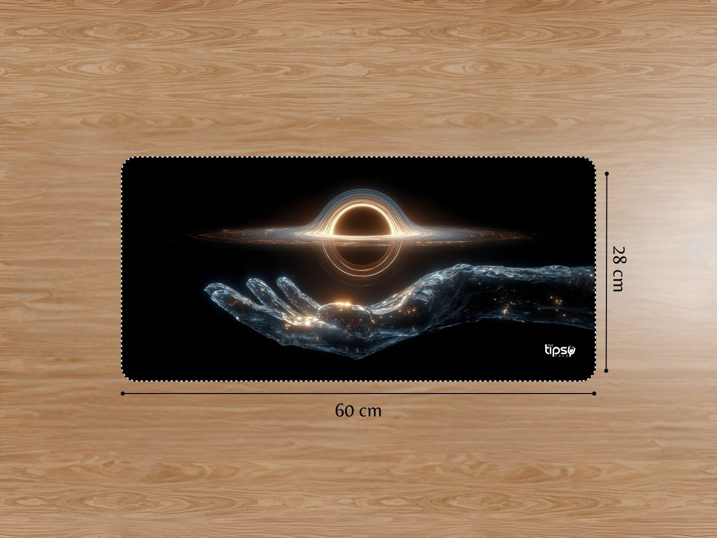 " BLACK HOLE - INTERSETELLAR" Gaming Mousepad Elevate Your Gaming Experience