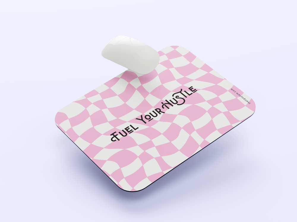 "GROOVY RETRO" Mousepad Enhance Your Workspace with Style