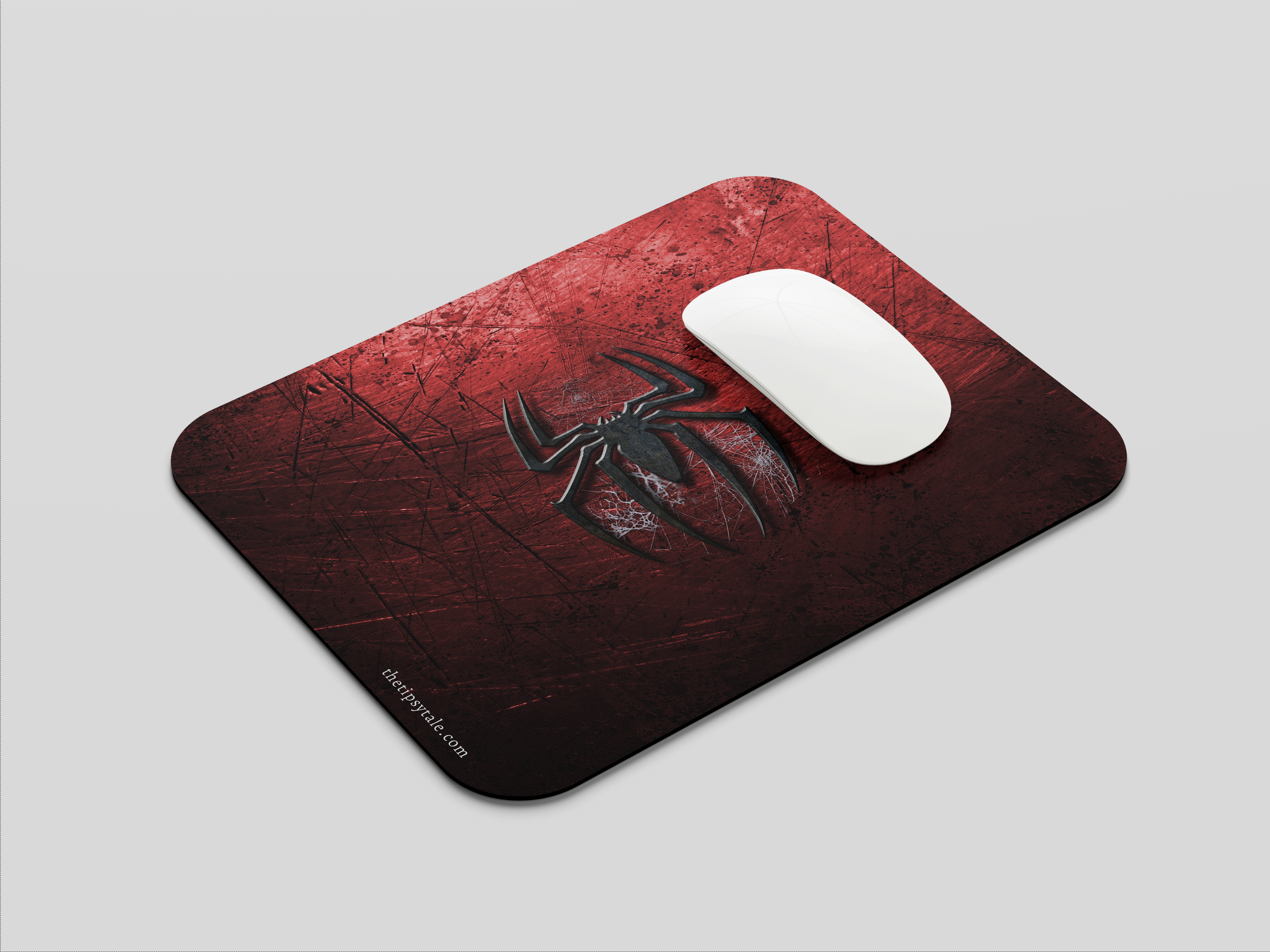 "SPIDER IN THE WEB" Mousepad Enhance Your Workspace with Style