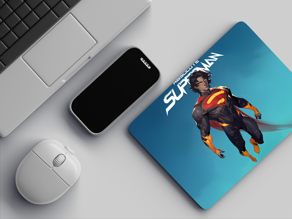 "HOPE OF METROPOLIS SUPERMAN " Mousepad Enhance Your Workspace with Style