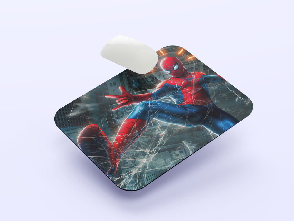 "SPIDER MAN BRAND NEW DAY RISING " Mousepad Enhance Your Workspace with Style