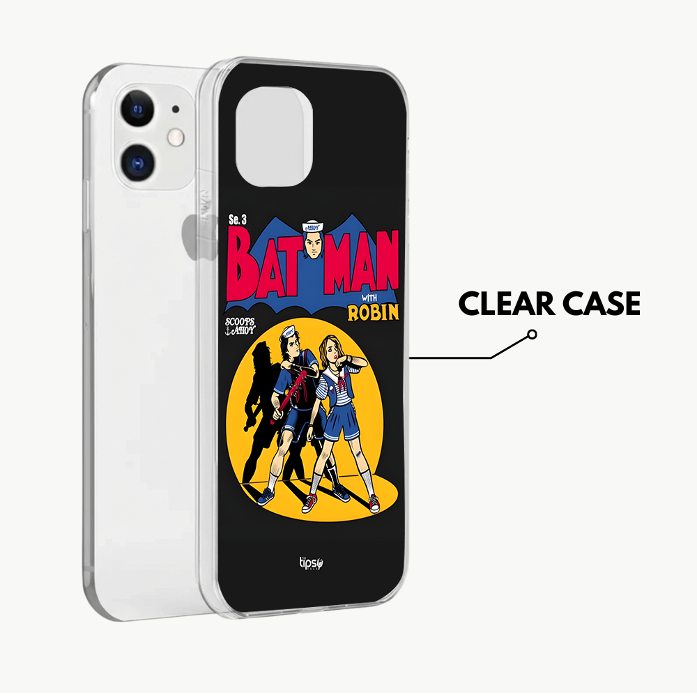 "BATMAN WITH ROBIN" -Mobile Covers Shock Resistant, Slim & Stylish Cases