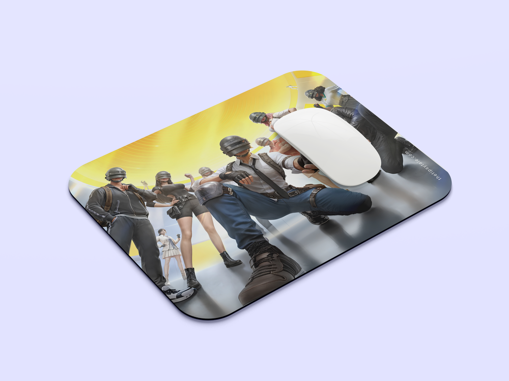"PUBG MOBILE KICKS OFF " Mousepad Enhance Your Workspace with Style