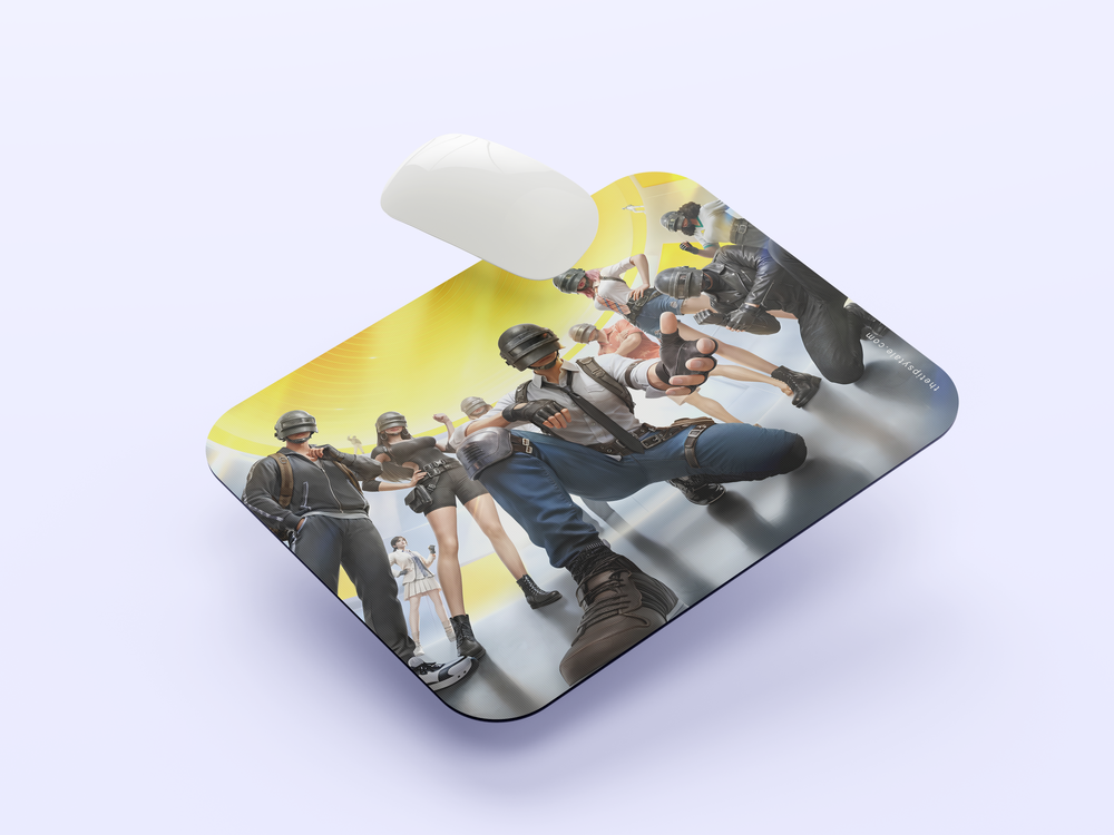 "PUBG MOBILE KICKS OFF " Mousepad Enhance Your Workspace with Style