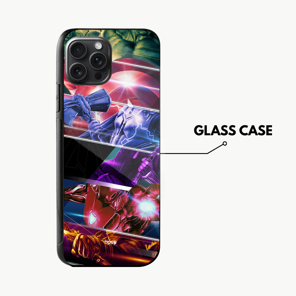 "AVENGERS FULL SQUAD" -Mobile Covers Shock Resistant, Slim & Stylish Cases