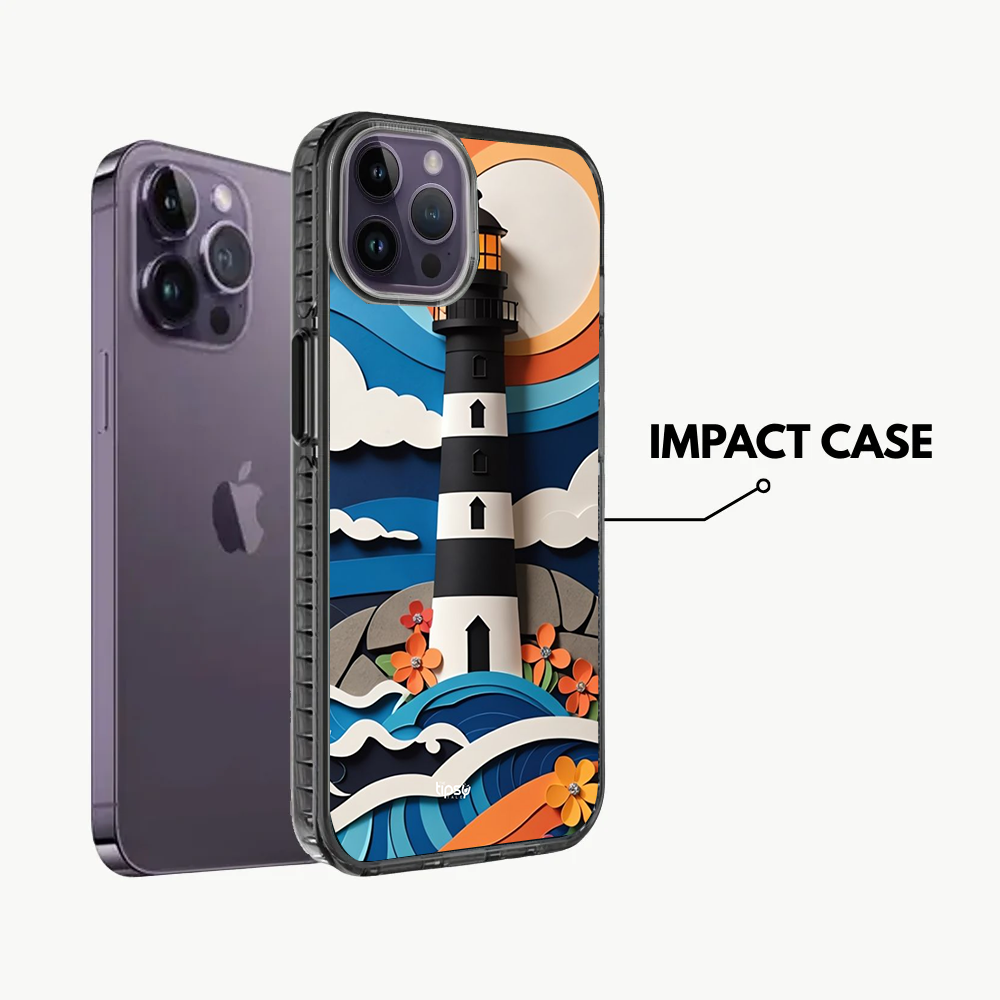 "LIGHT HOUSE BEACH ART" -Mobile Covers Shock Resistant, Slim & Stylish Cases