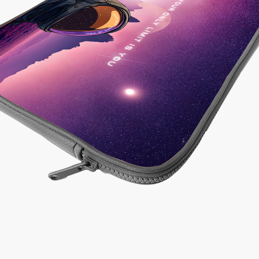"YOUR ONLY LIMIT IS YOU" Laptop Sleeves:Bold Modern Design for Every Size