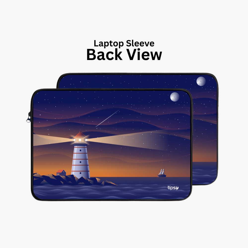 "Light House" Laptop Sleeves:Bold Modern Design for Every Size