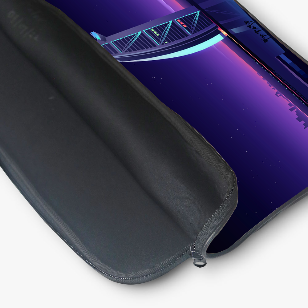 "Burj Al Arab- Radiant View" Laptop Sleeves:Bold Modern Design for Every Size