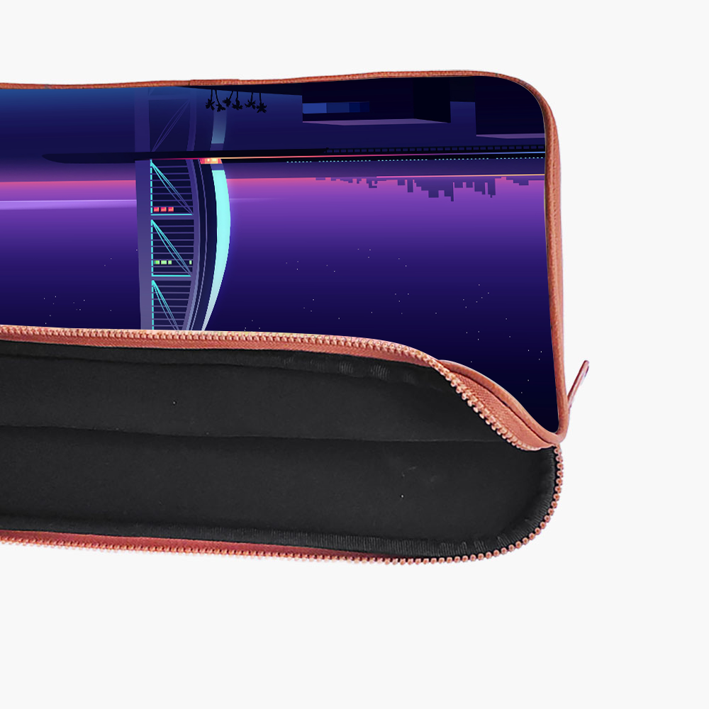 "Burj Al Arab- Radiant View" Laptop Sleeves:Bold Modern Design for Every Size
