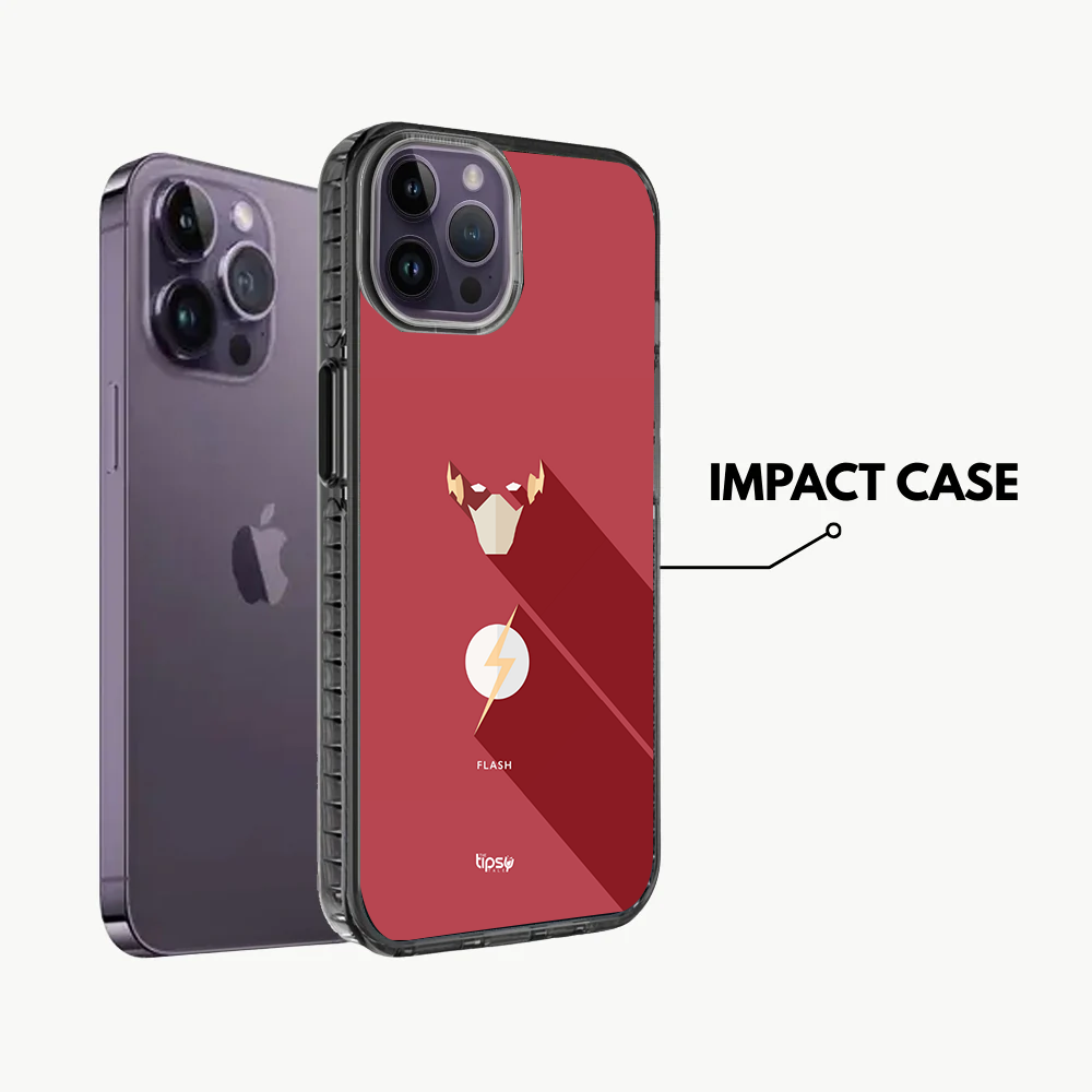 "FLASH - DC" -Mobile Covers Shock Resistant, Slim & Stylish Cases