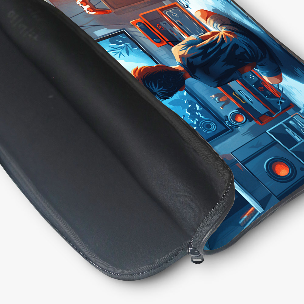 "Childhood Gaming" Laptop Sleeves:Bold Modern Design for Every Size