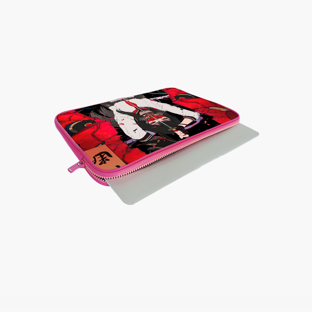 "SAMURAI - KATANA GIRL- ANIME EDITION" Laptop Sleeves:Bold Modern Design for Every Size