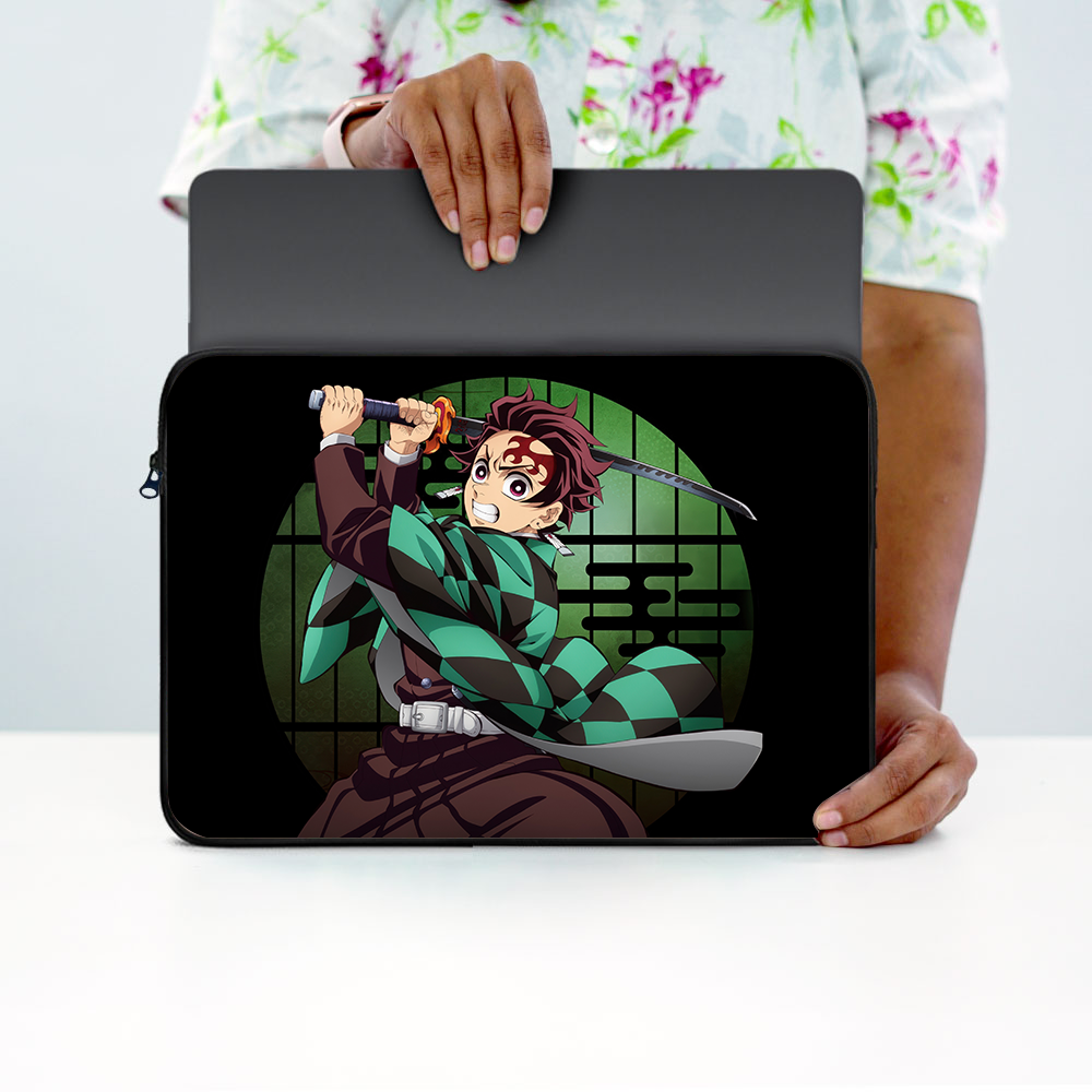 "INOSUKE HASHIBRA VS TANJIRO KAMADO- ANIME EDITION" Laptop Sleeves:Bold Modern Design for Every Size