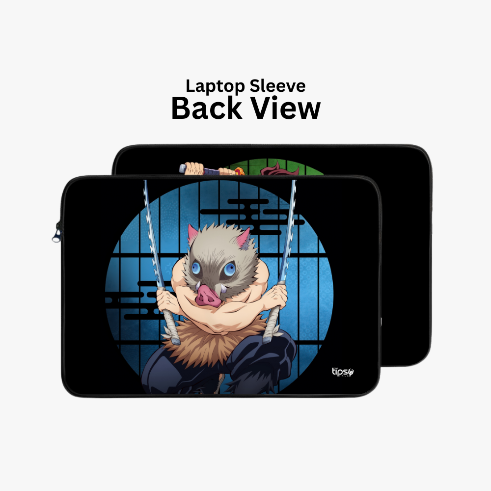 "INOSUKE HASHIBRA VS TANJIRO KAMADO- ANIME EDITION" Laptop Sleeves:Bold Modern Design for Every Size