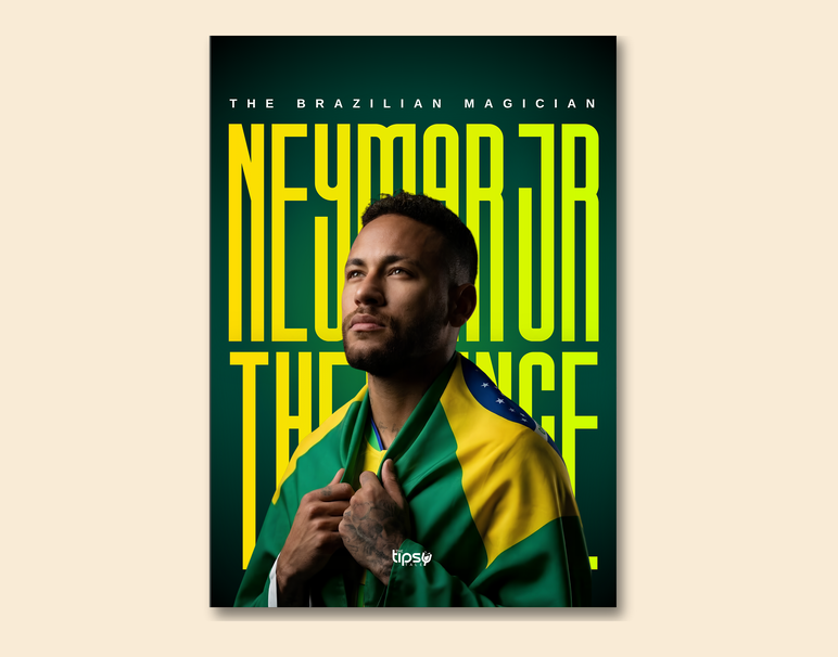 "NJR THE PRINCE" -Shiny & Sturdy Metallic Poster Art That Pops & Sticks