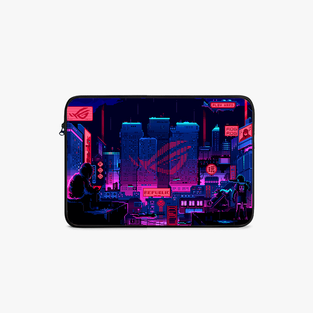 "ASUS ROG GAMING LAPTOP THEME" Laptop Sleeves:Bold Modern Design for Every Size