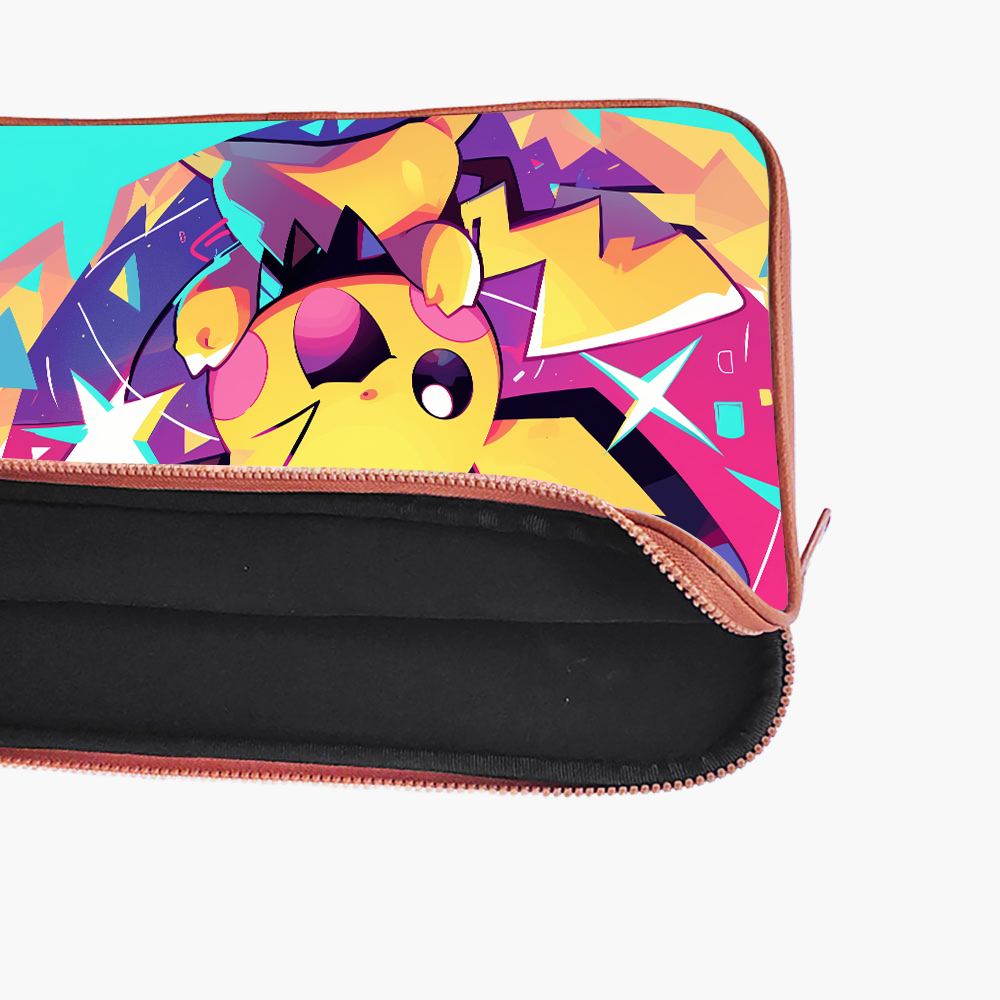 "Pikachu: Pokemon" Laptop Sleeves:Bold Modern Design for Every Size
