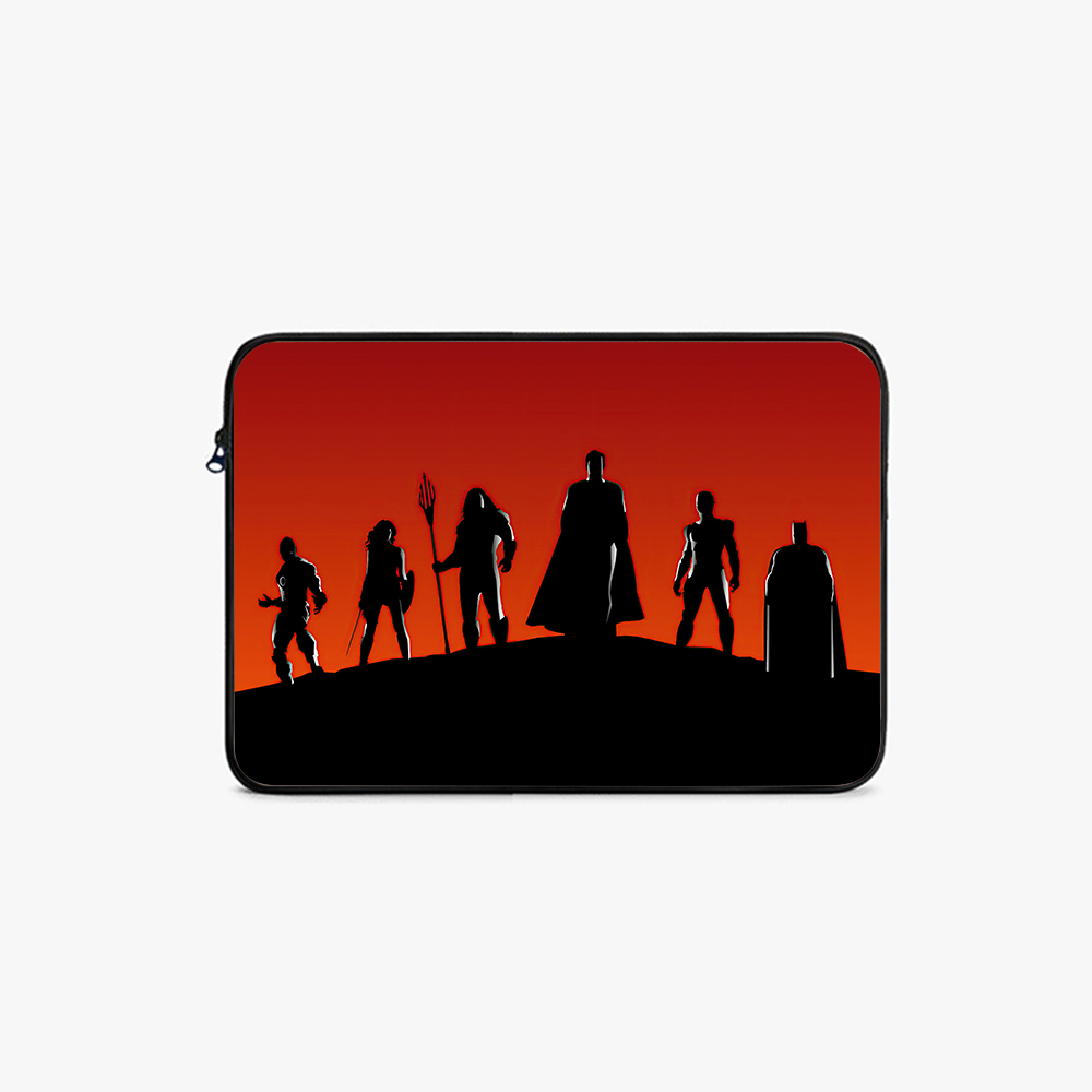 "JUSTICE LEAGUE - DC" Laptop Sleeves:Bold Modern Design for Every Size