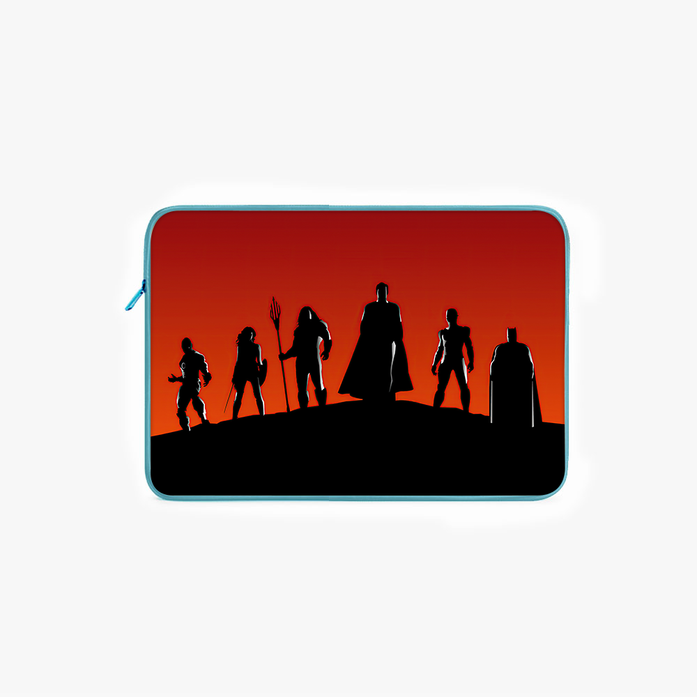 "JUSTICE LEAGUE - DC" Laptop Sleeves:Bold Modern Design for Every Size