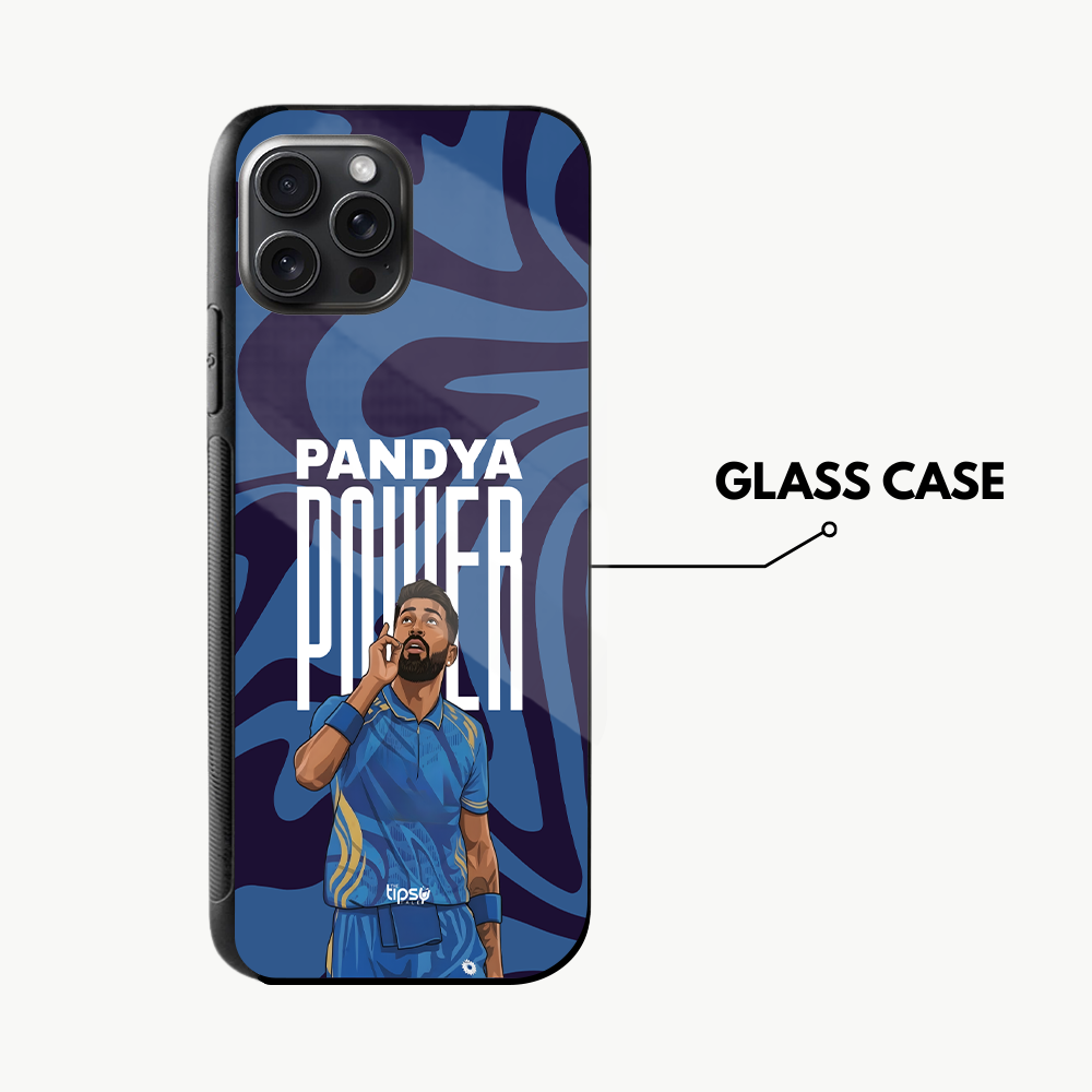 "PANDYA POWER - CRICKET FANDOM" -Mobile Covers Shock Resistant, Slim & Stylish Cases