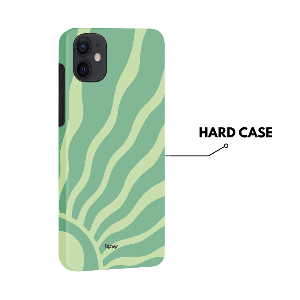"WAVY SUN GREEN LIGHT" -Mobile Covers Shock Resistant, Slim & Stylish Cases