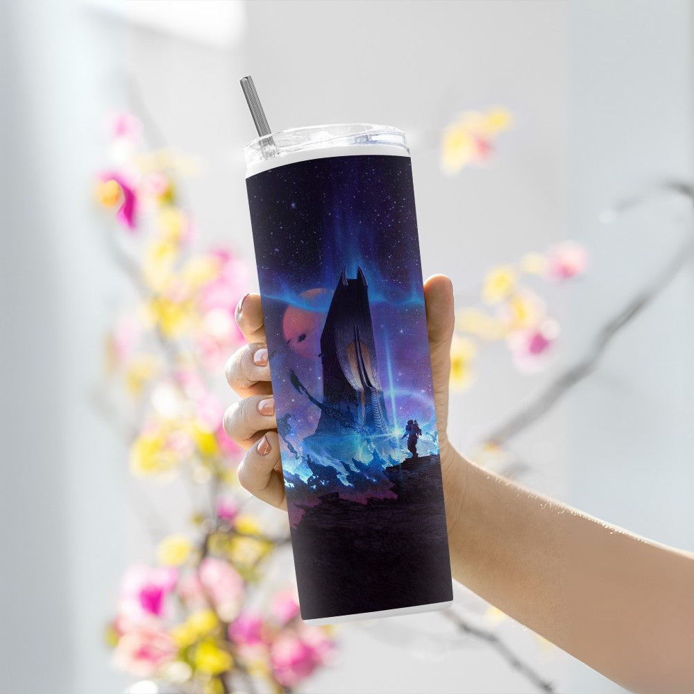 "Starfield: Shattered Space Key" Tumbler with Metal Straw