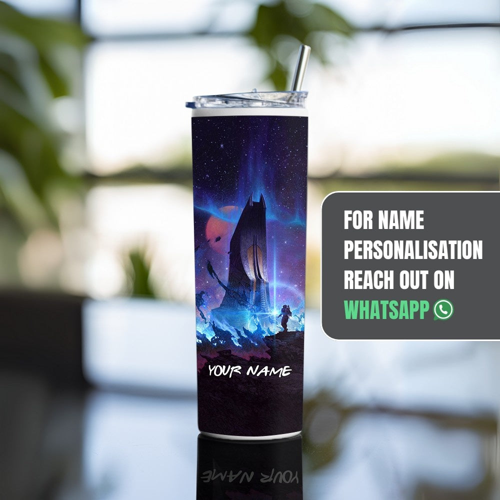 "Starfield: Shattered Space Key" Tumbler with Metal Straw