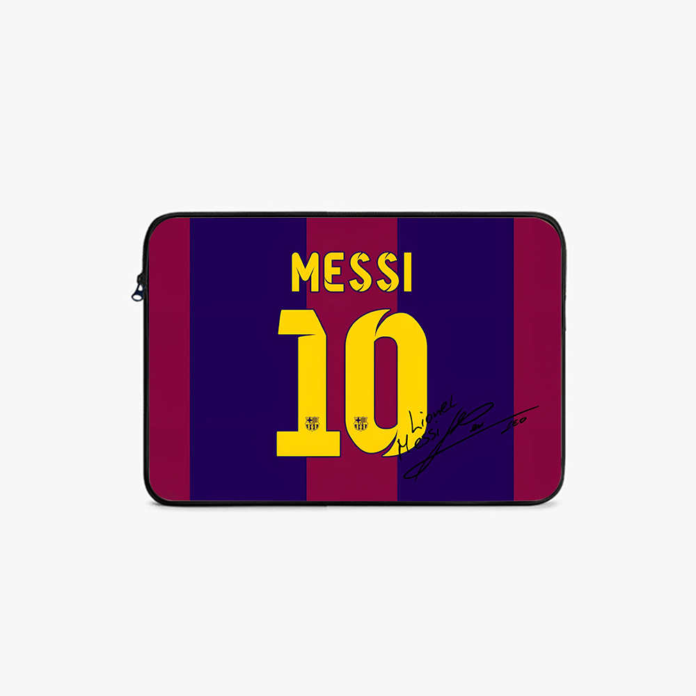 "GOAT Energy (Messi Edition)" Laptop Sleeves:Bold Modern Design for Every Size