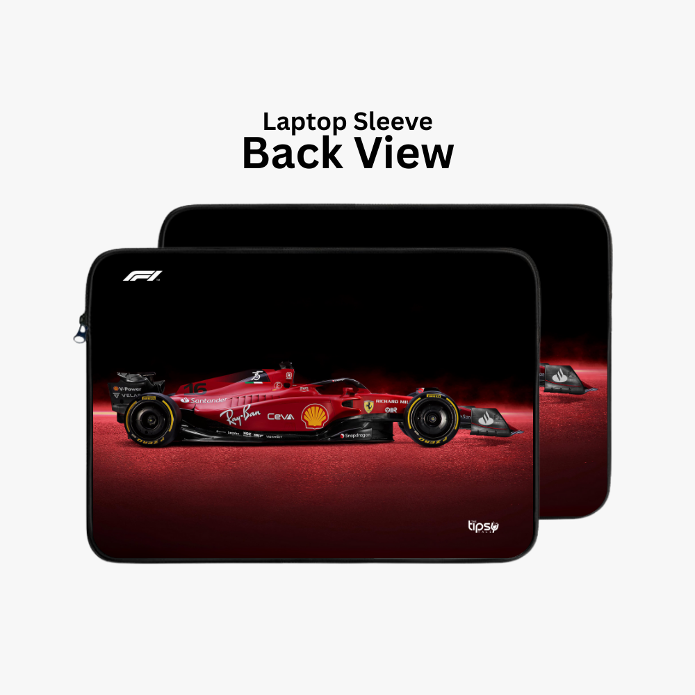 "Ferrari F1 Rush" Laptop Sleeves:Bold Modern Design for Every Size