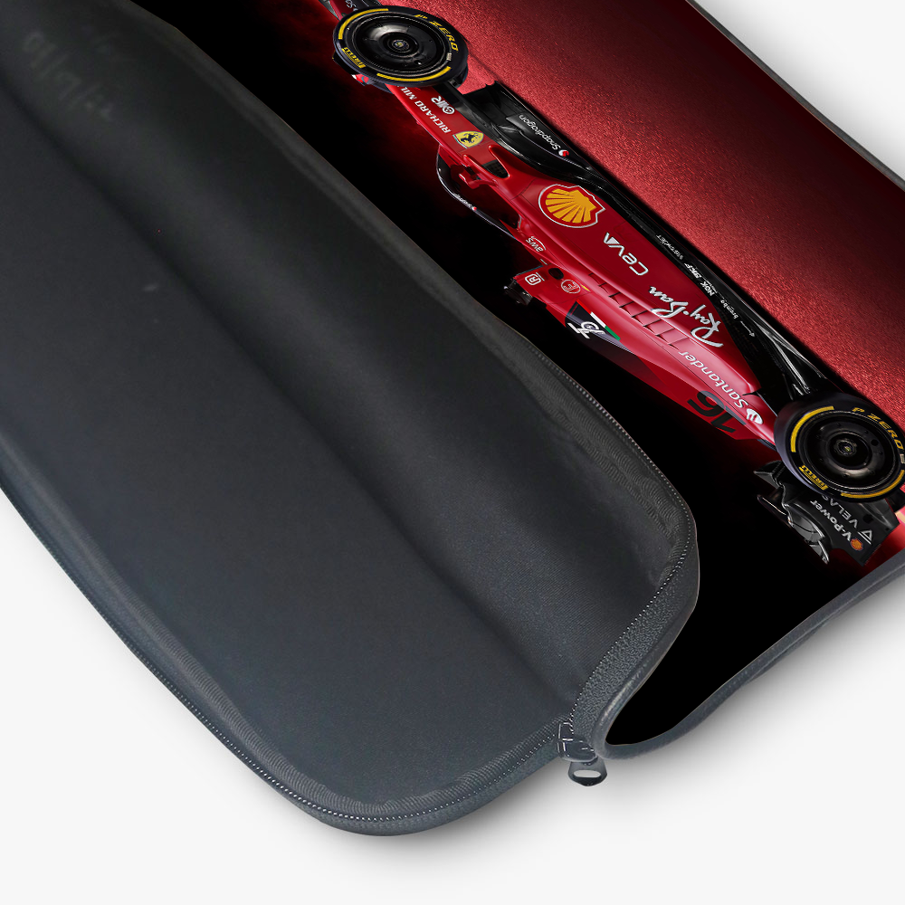 "Ferrari F1 Rush" Laptop Sleeves:Bold Modern Design for Every Size