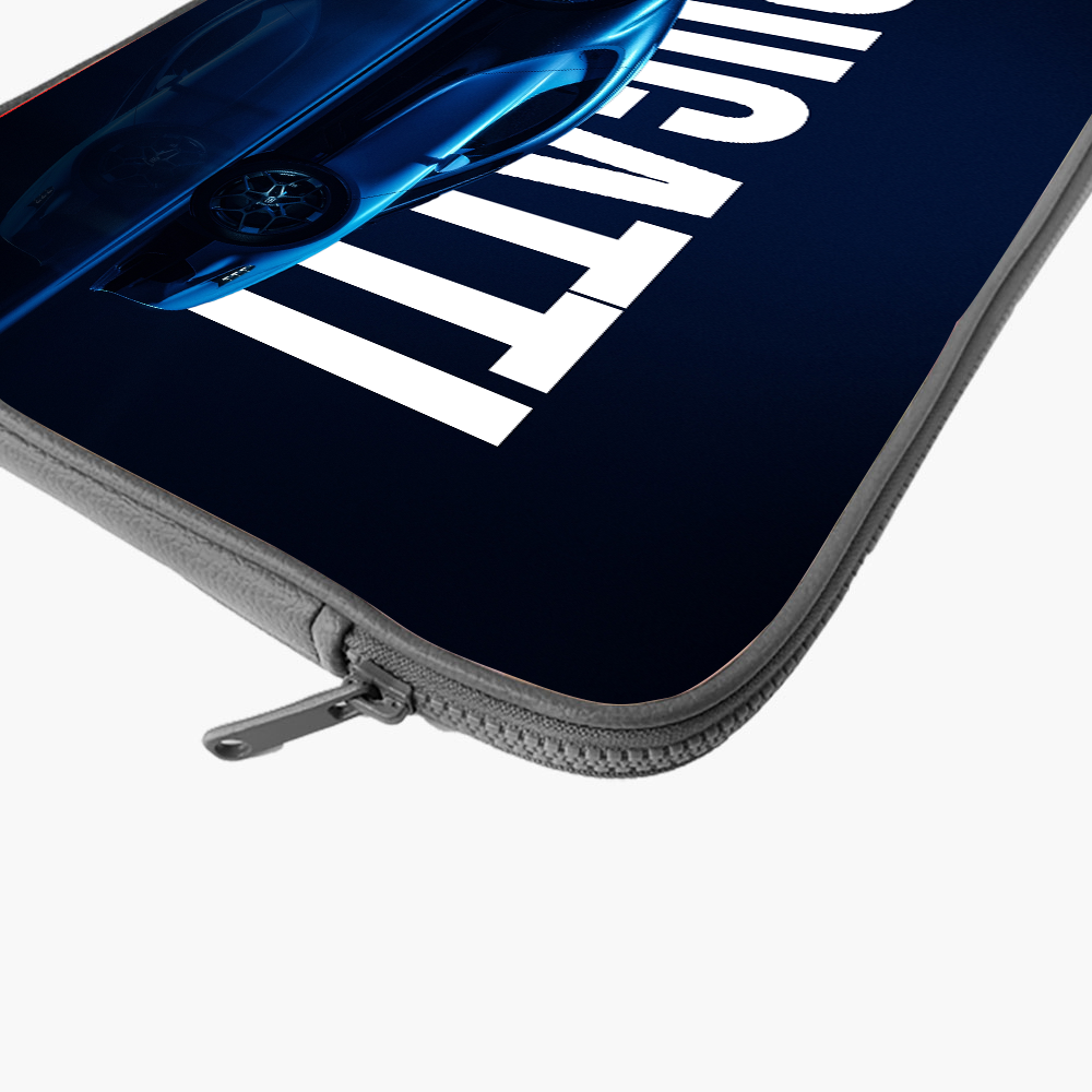 "BUGATTI -  SPEED MONARCH" Laptop Sleeves:Bold Modern Design for Every Size