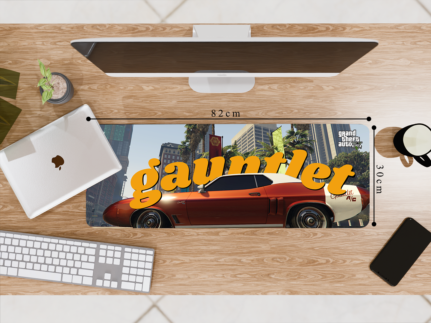 "GAUNTLET GTA 5" Gaming Mousepad Elevate Your Gaming Experience