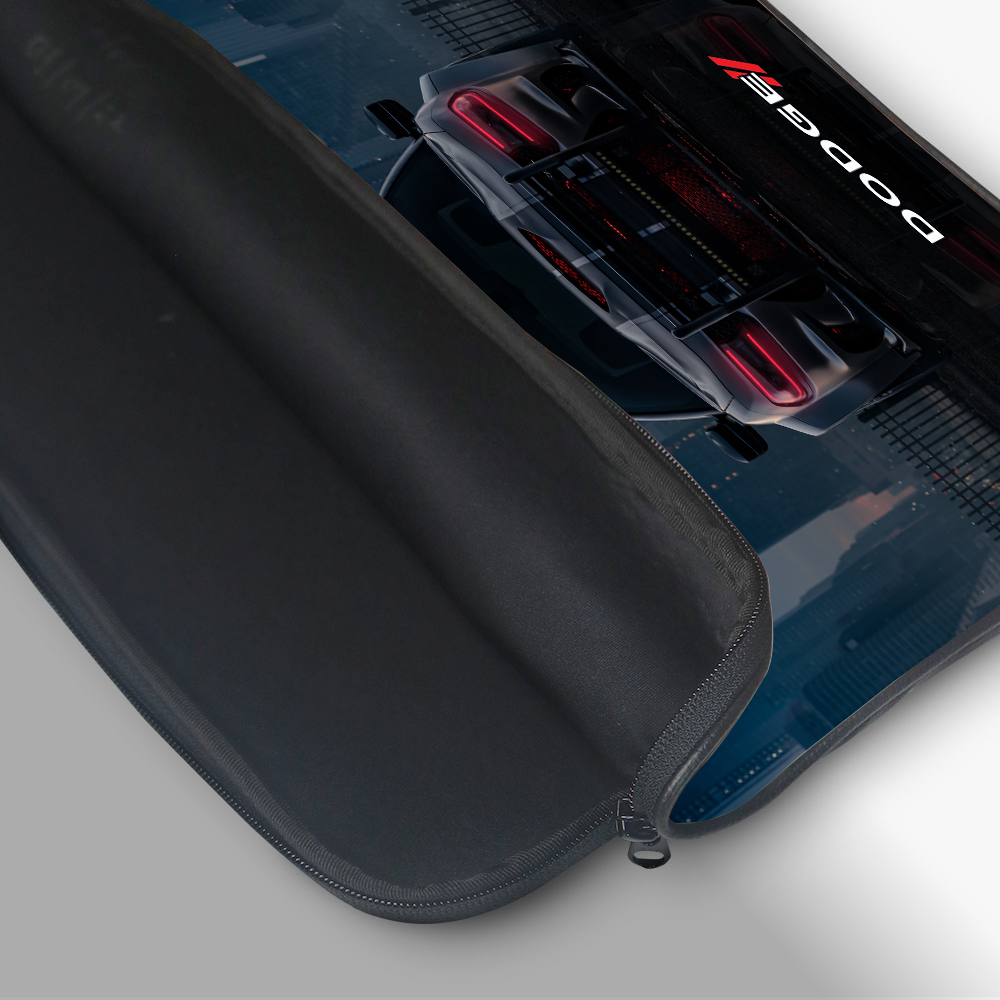 "DODGE CHARGER - THE  URBAN PREDATOR" Laptop Sleeves:Bold Modern Design for Every Size