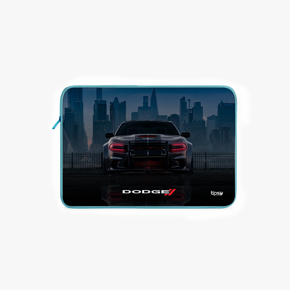 "DODGE CHARGER - THE  URBAN PREDATOR" Laptop Sleeves:Bold Modern Design for Every Size