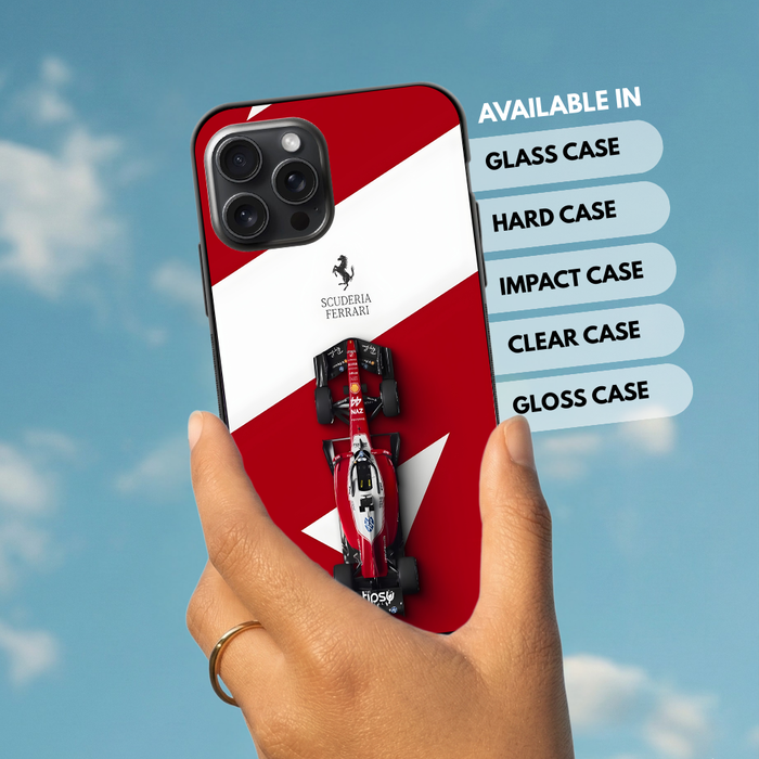 "SCUDERIA FERRARI 44" -Mobile Covers Shock Resistant, Slim & Stylish Cases
