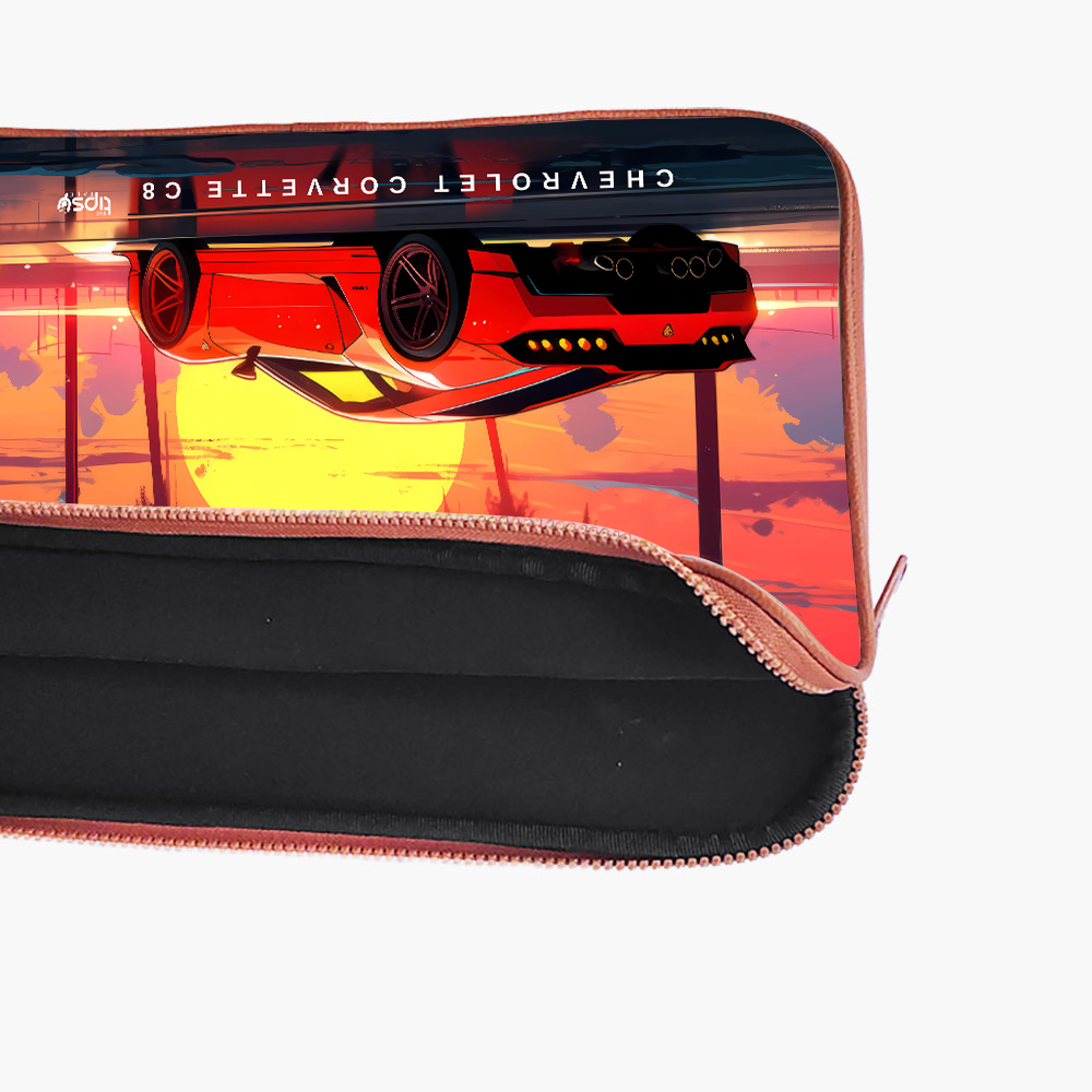 "CHEVROLET CORVETTE C8" Laptop Sleeves:Bold Modern Design for Every Size