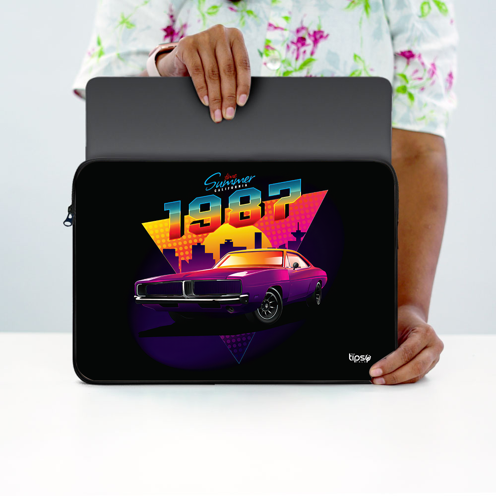 "THE CLASSIC DODGE CHARGER" Laptop Sleeves:Bold Modern Design for Every Size