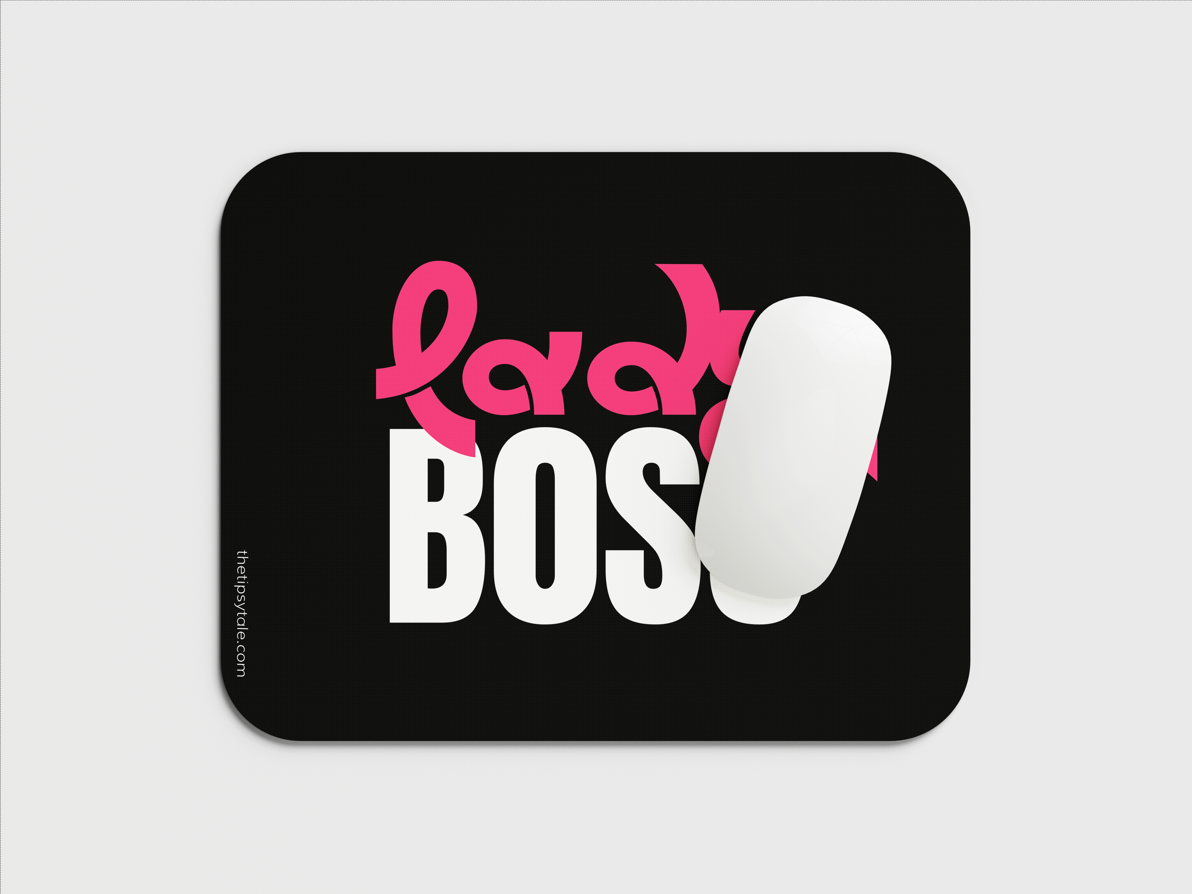 "LADY BOSS-WOMEN'S EDITION" Mousepad Enhance Your Workspace with Style